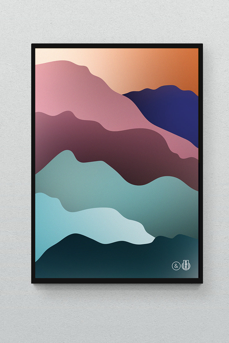 Summer Lines - Seasonal Print