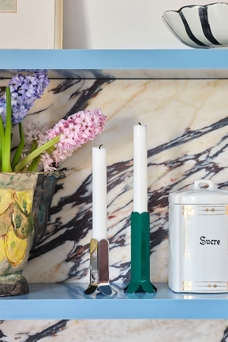 Arcs Candleholder S - Mirror